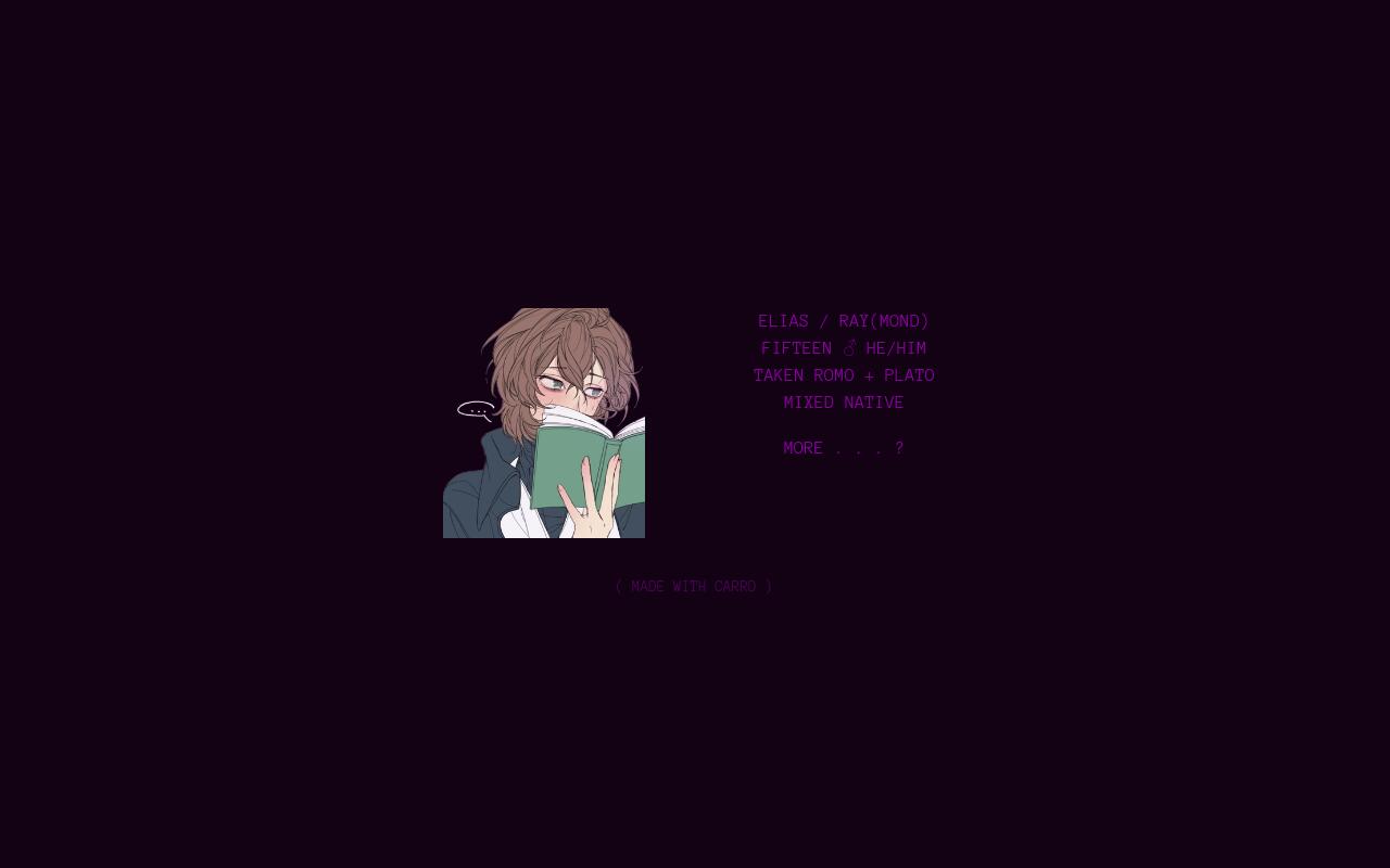 Carrd profile picture for @maniac